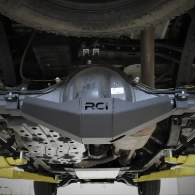 RCI rear diff skid installed on Tundra underside