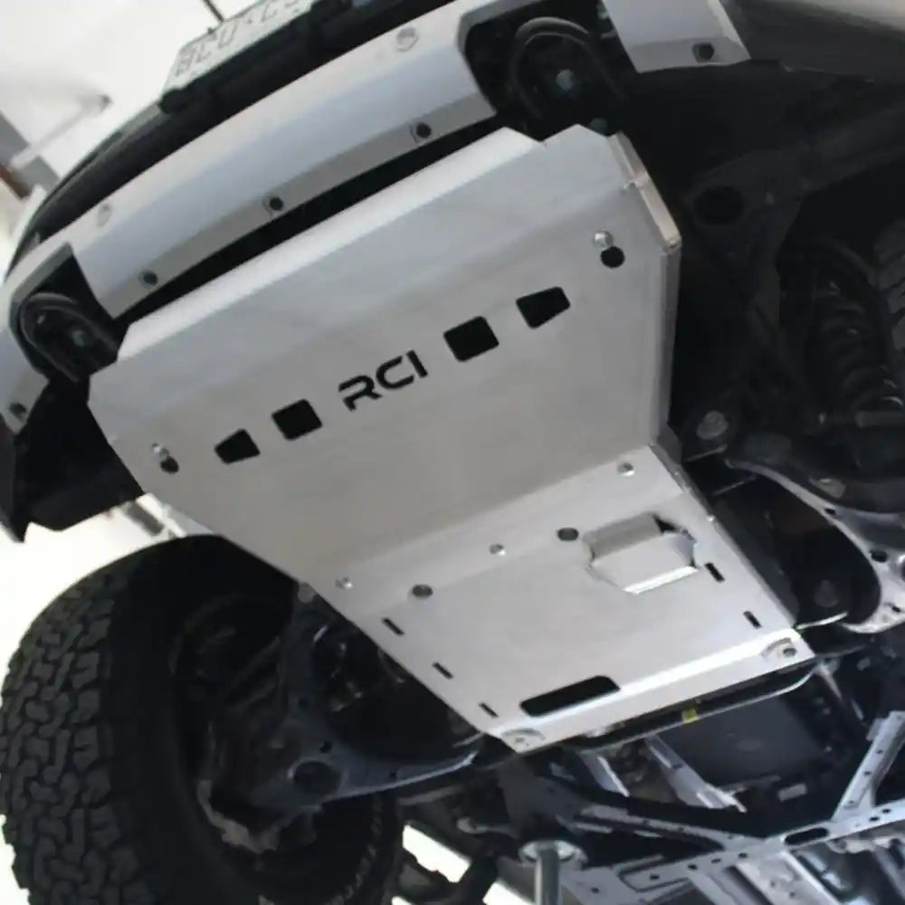 RCI skid brackets and hardware for Ranger installation.
