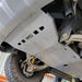 RCI skid plate covering transmission area