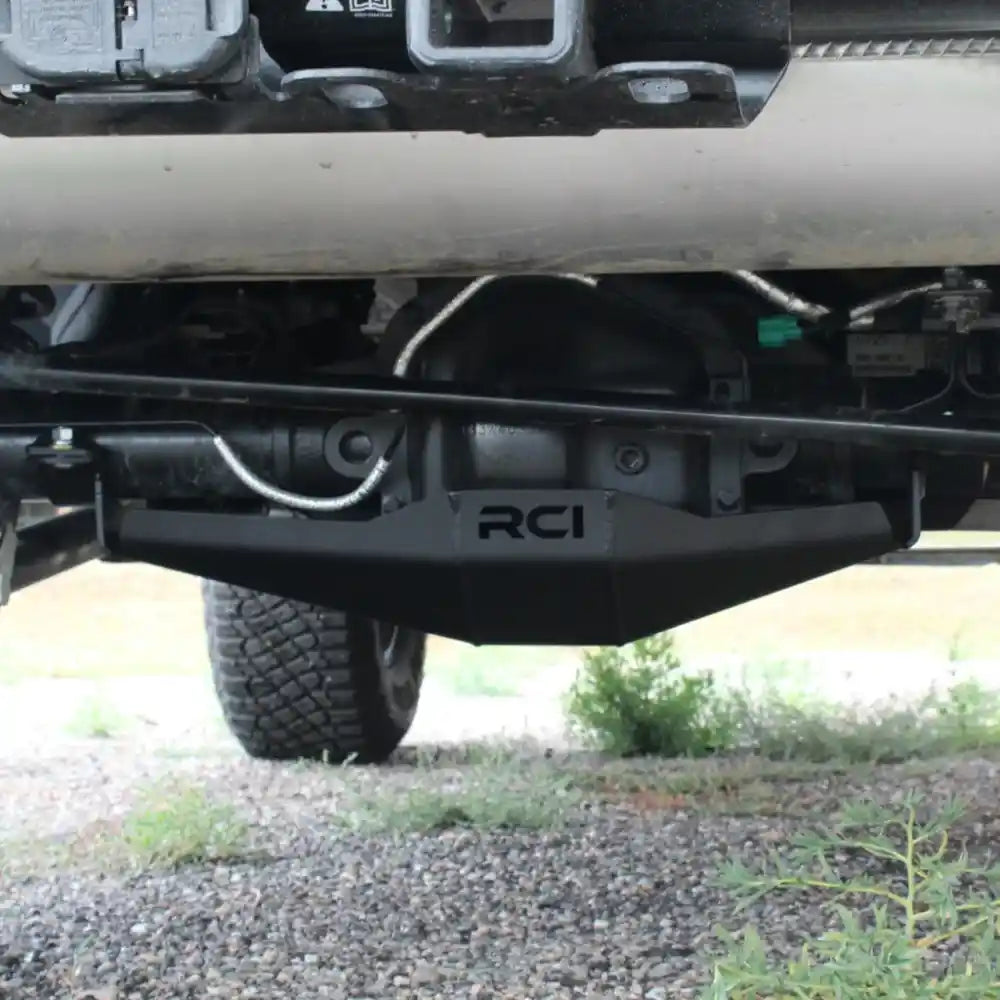 RCI Offroad Rear Differential Skid Plate Installed on 2021+ Bronco