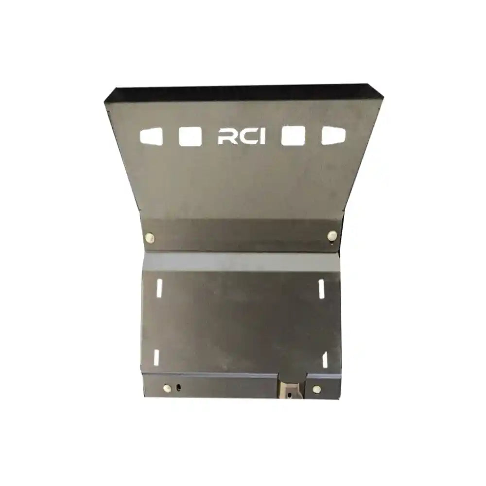 RCI skid plate open access panel / hinged design, top-down view