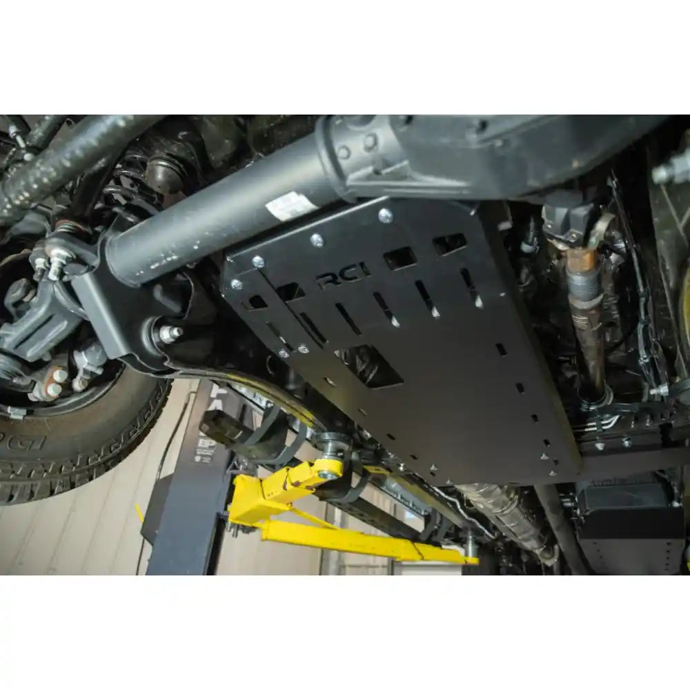 RCI transmission coverage with yellow suspension