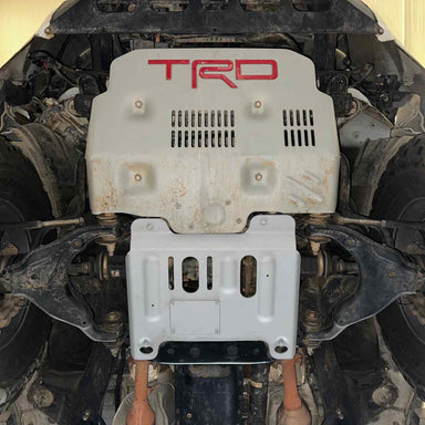 RIVAL Aluminum TRD Connection Skid Plate 4Runner 5Gen View