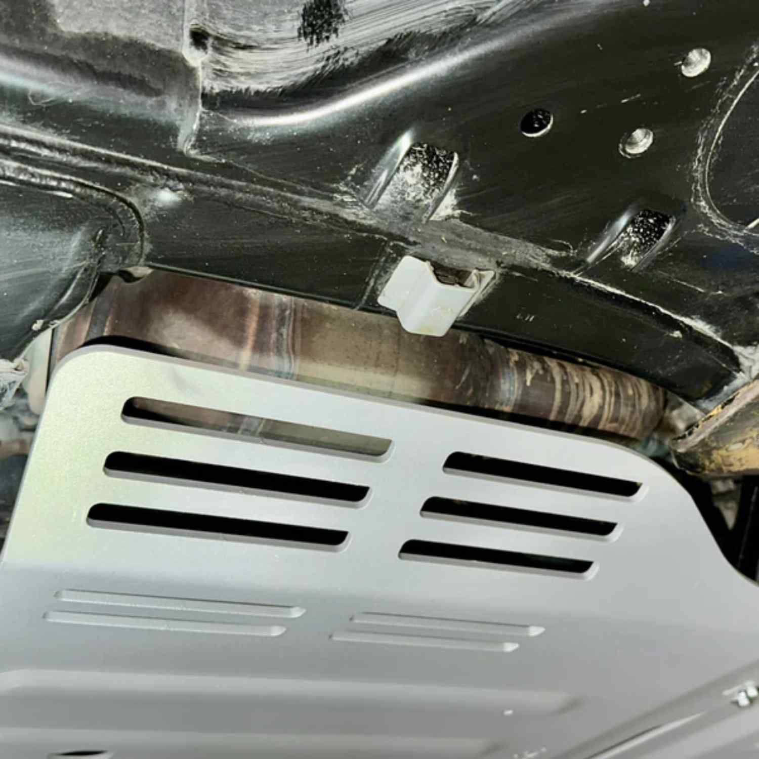 Another side view of Transmission Catalytic Converter Skid Plate