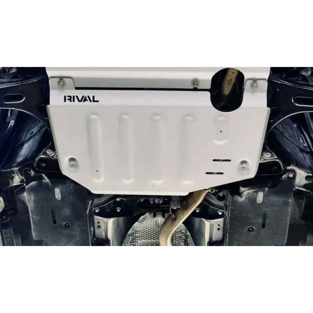 RIVAL Transmission Skid Plate For Subaru Front View
