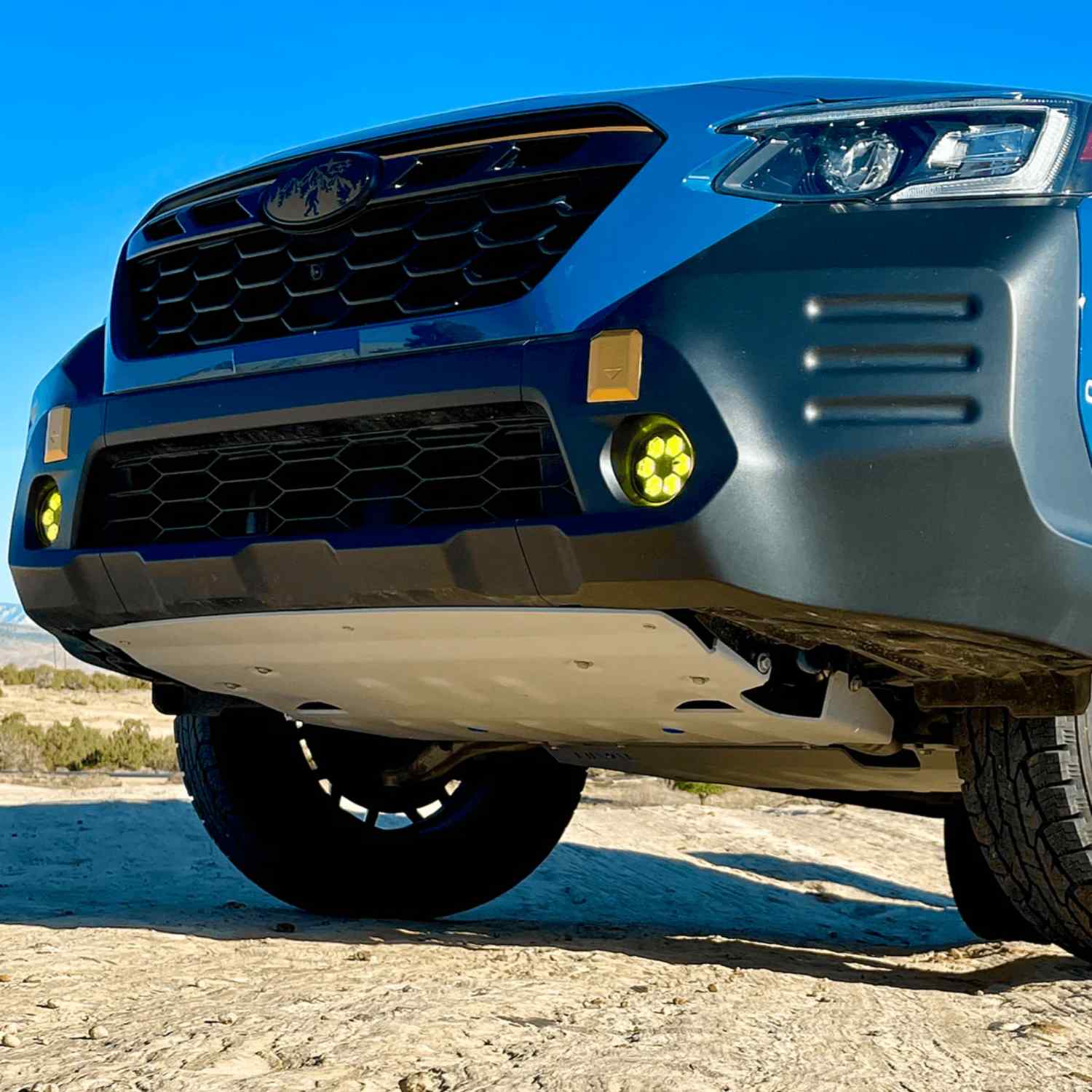 RIVAL Aluminum Engine Skid Plate Subaru Outback Side View 2