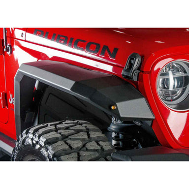 RIVAL Aluminum Fender Flares For Jeep Wrangler (2018)+ Front View