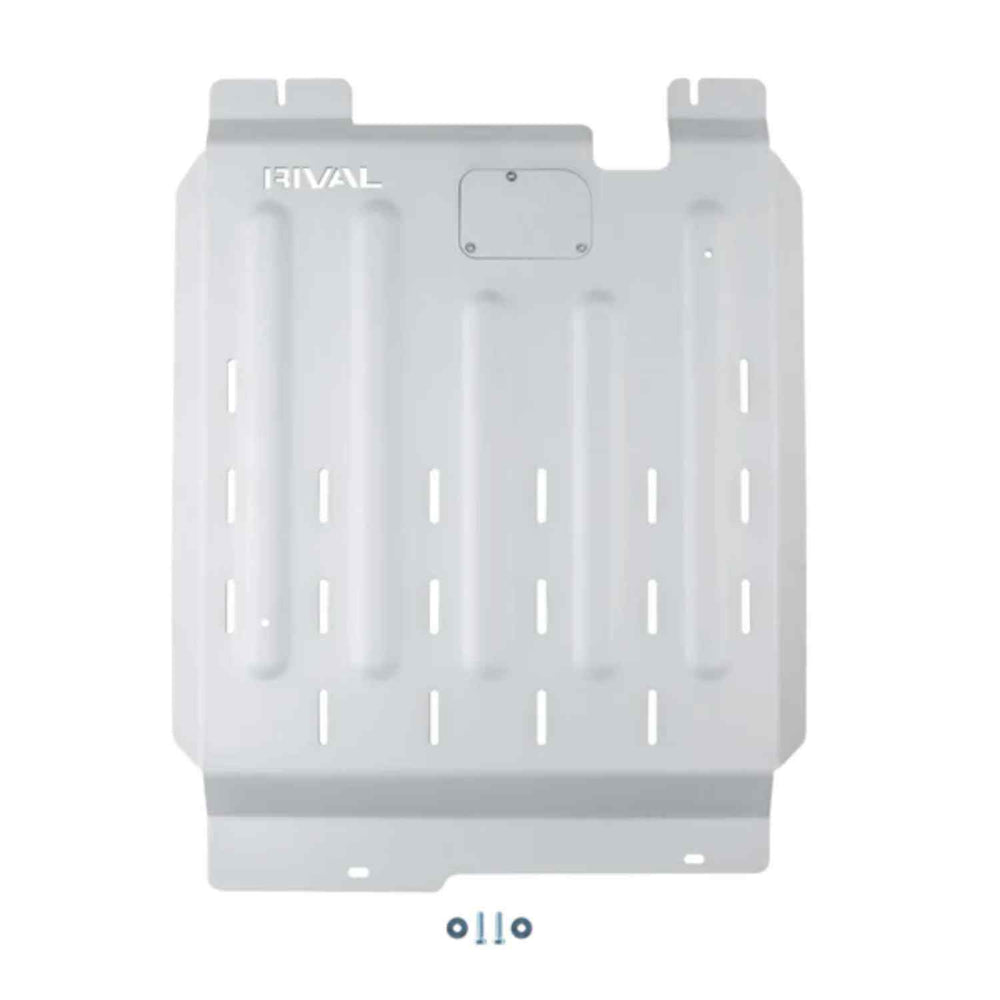 RIVAL Aluminum Transmission Skid Plate For Cadillac GMC and Chevrolet Display View