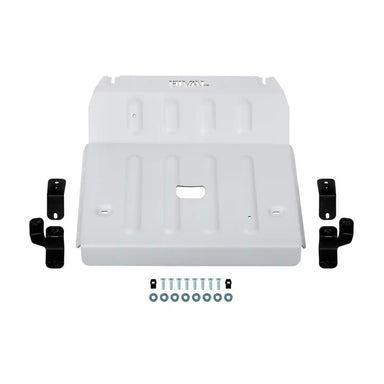 RIVAL aluminum transmission skid plate top view