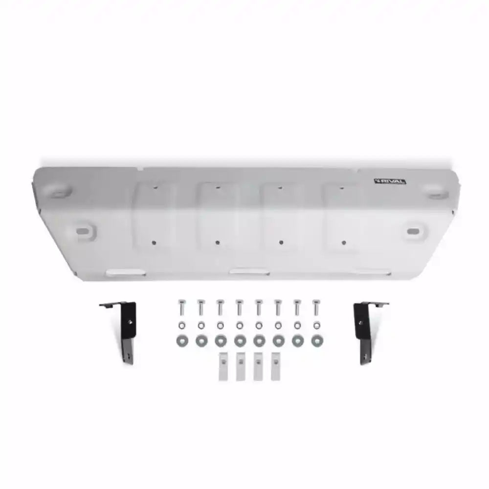 RIVAL sway bar skid plate top view