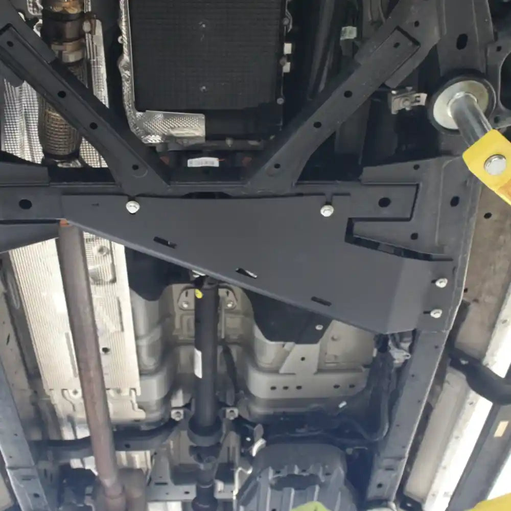 RCI Offroad Transfer Case Skid Plate Raw Aluminum