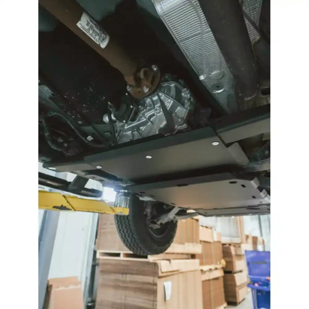 RCI Steel Transfer Case Skid Plate Black Finish