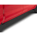 Red Chevrolet Silverado with AMP Research PowerStep XTreme running board deployed