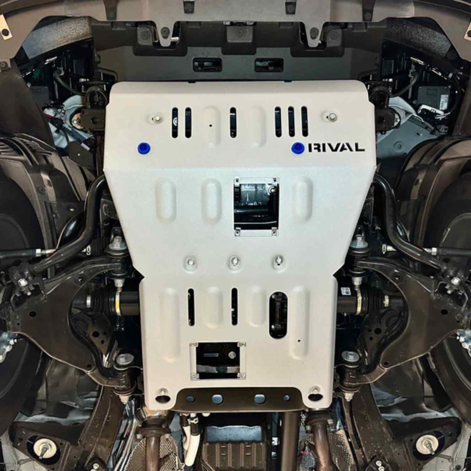 Rival Engine Skid Plate For 5th Gen 4Runner & Lexus GX mounted view