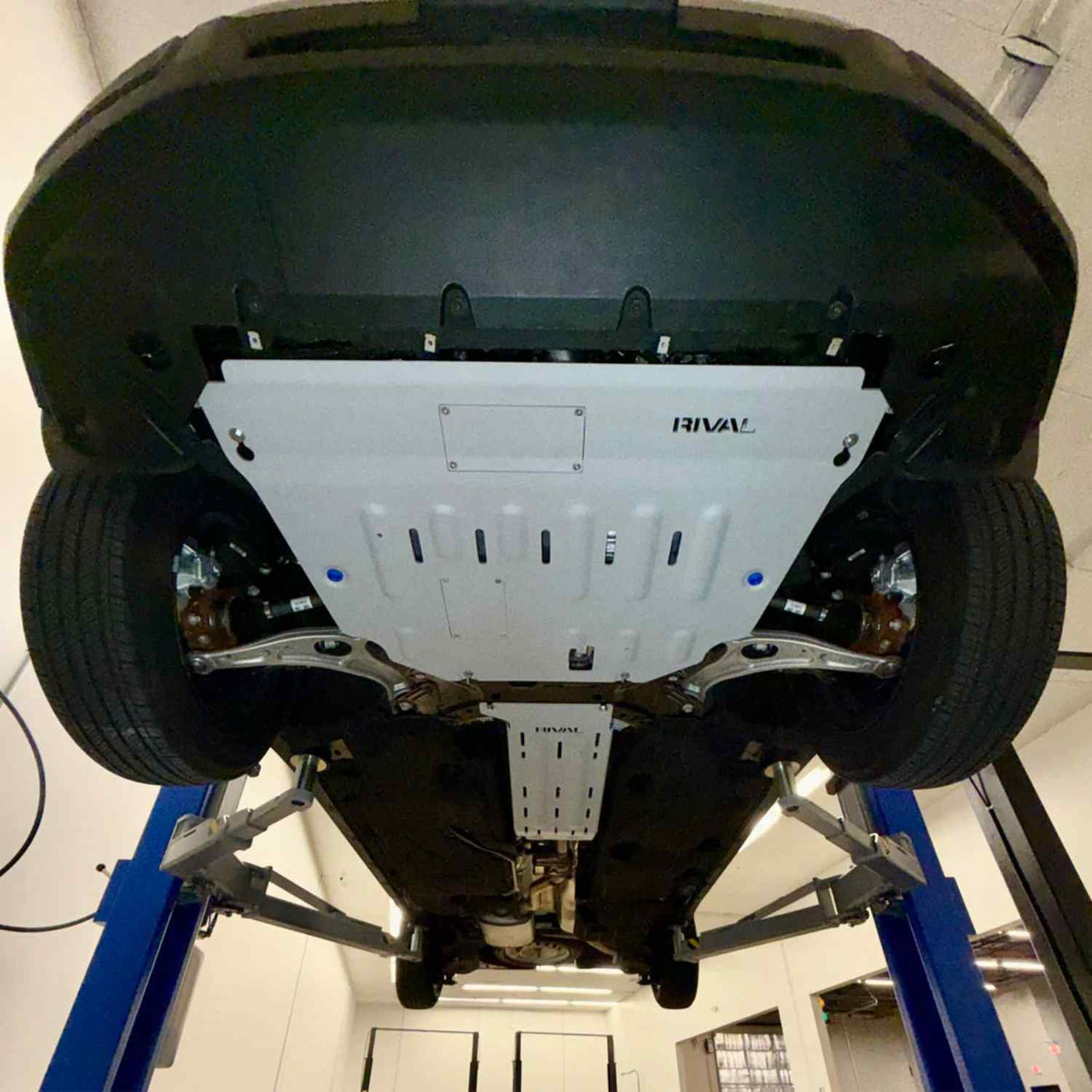 RIVAL Skid Plate Underbody Detail View