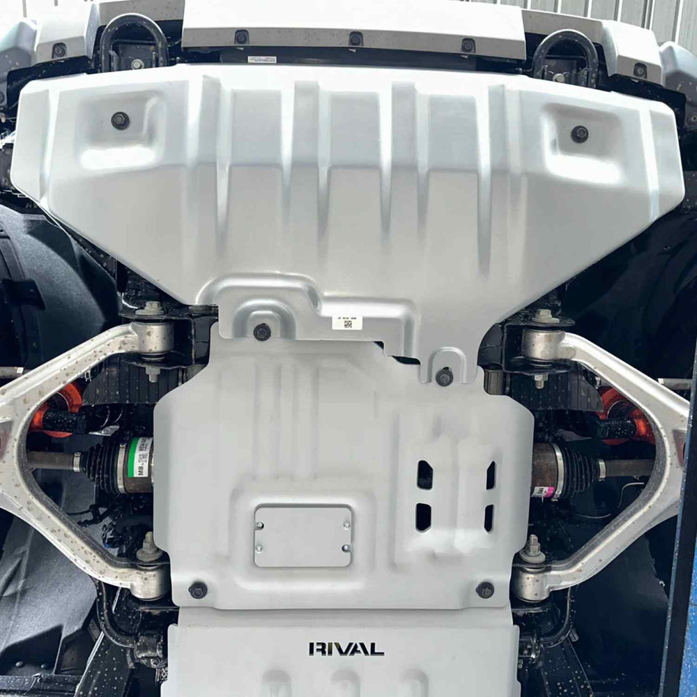 Engine Skid Plate For Ford Close up View