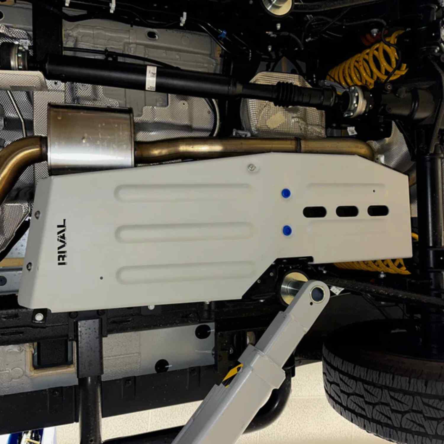 Gas Tank Skid Plate For Ineos Top View