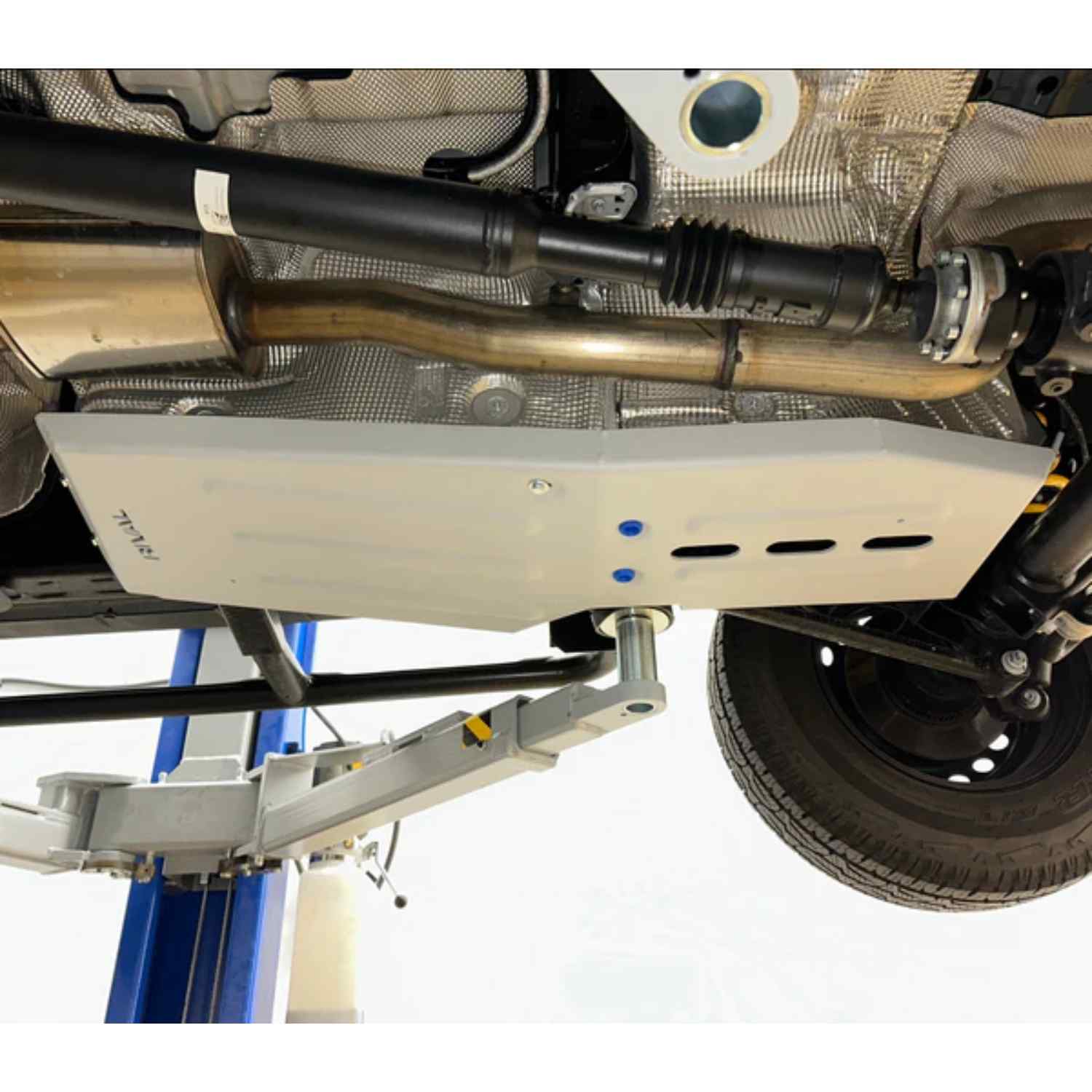 Rival Aluminum Gas Tank Skid Plate For Ineos Grenadier side View