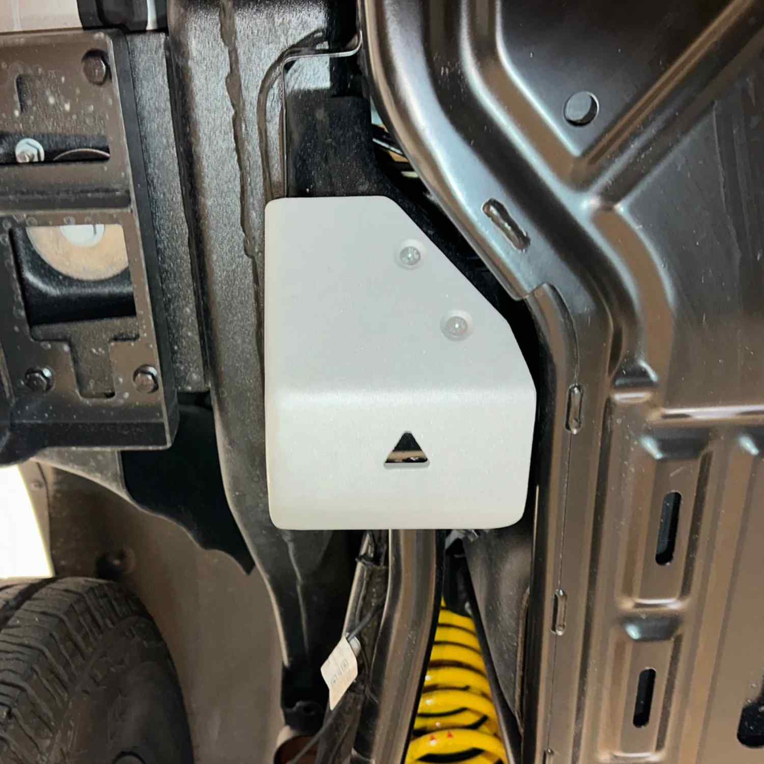 Front And Rear Lower Control Arms Skid Plate For Ineos  Mounted View