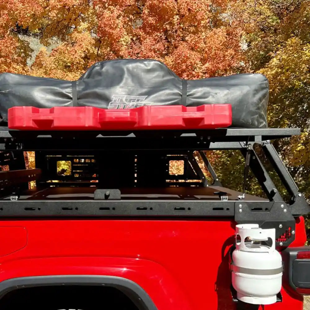 Rock Slide Overland Rack Rear View