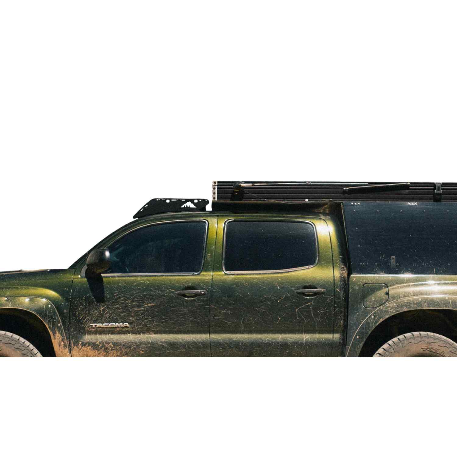 Sherpa Animas 2005-2023 Toyota Tacoma Camper Roof Rack Closed View
