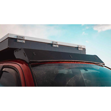 Sherpa Animas 2005-2023 Toyota Tacoma Camper Roof Rack Front Closed View