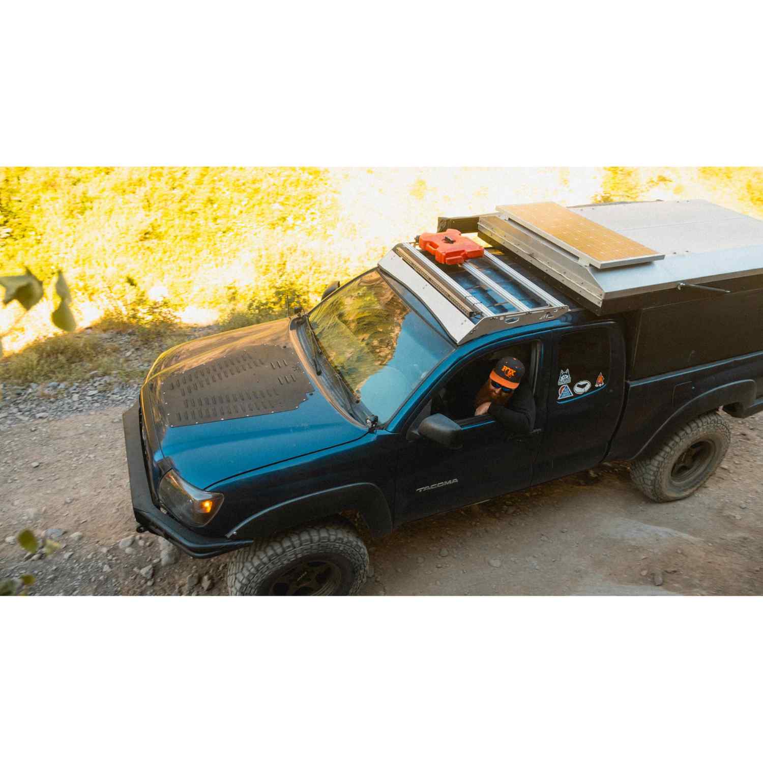 Sherpa Animas 2005-2023 Toyota Tacoma Camper Roof Rack Top View