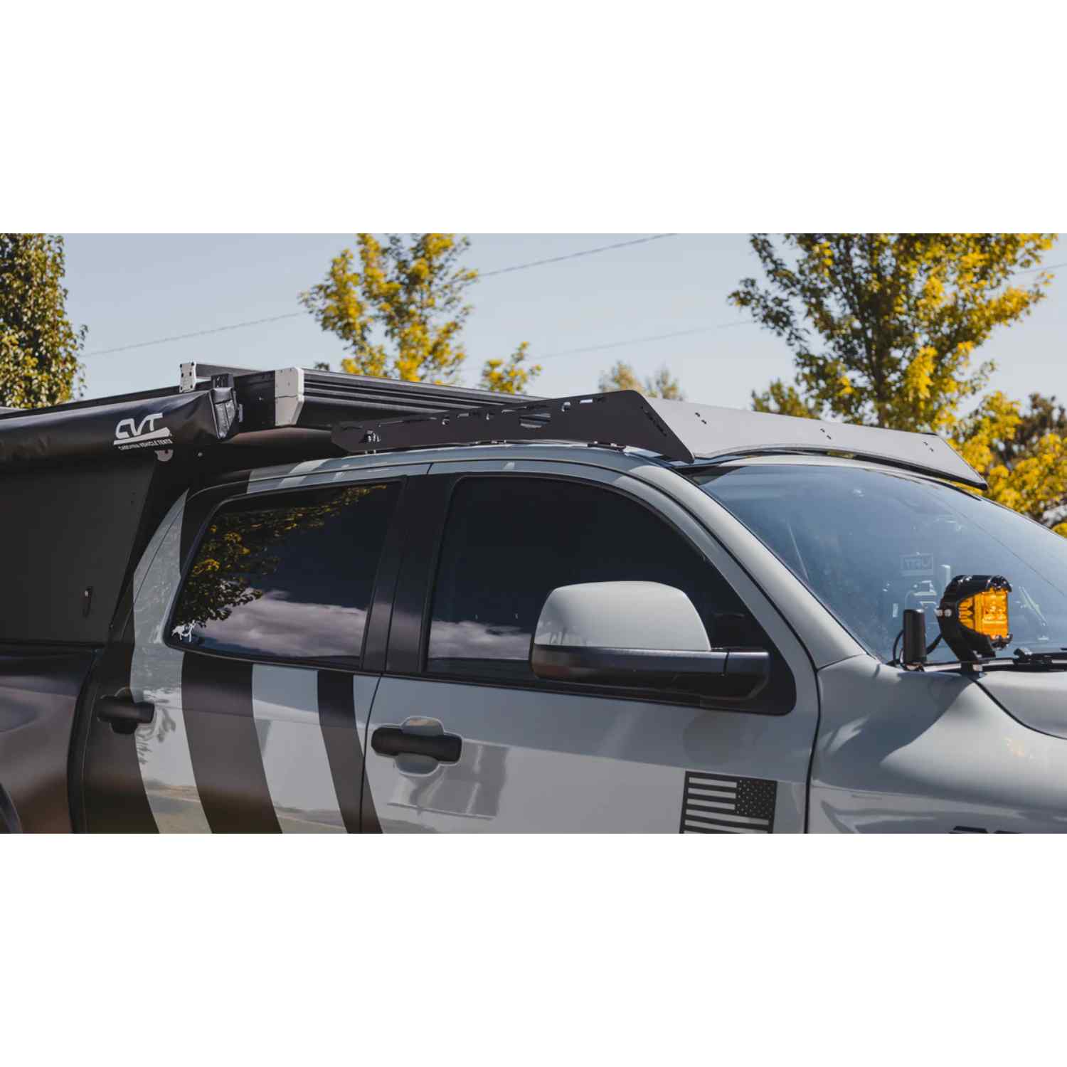 Sherpa Bear Paw 2007-2021 Toyota Tundra CrewMax Camper Roof Rack Right View