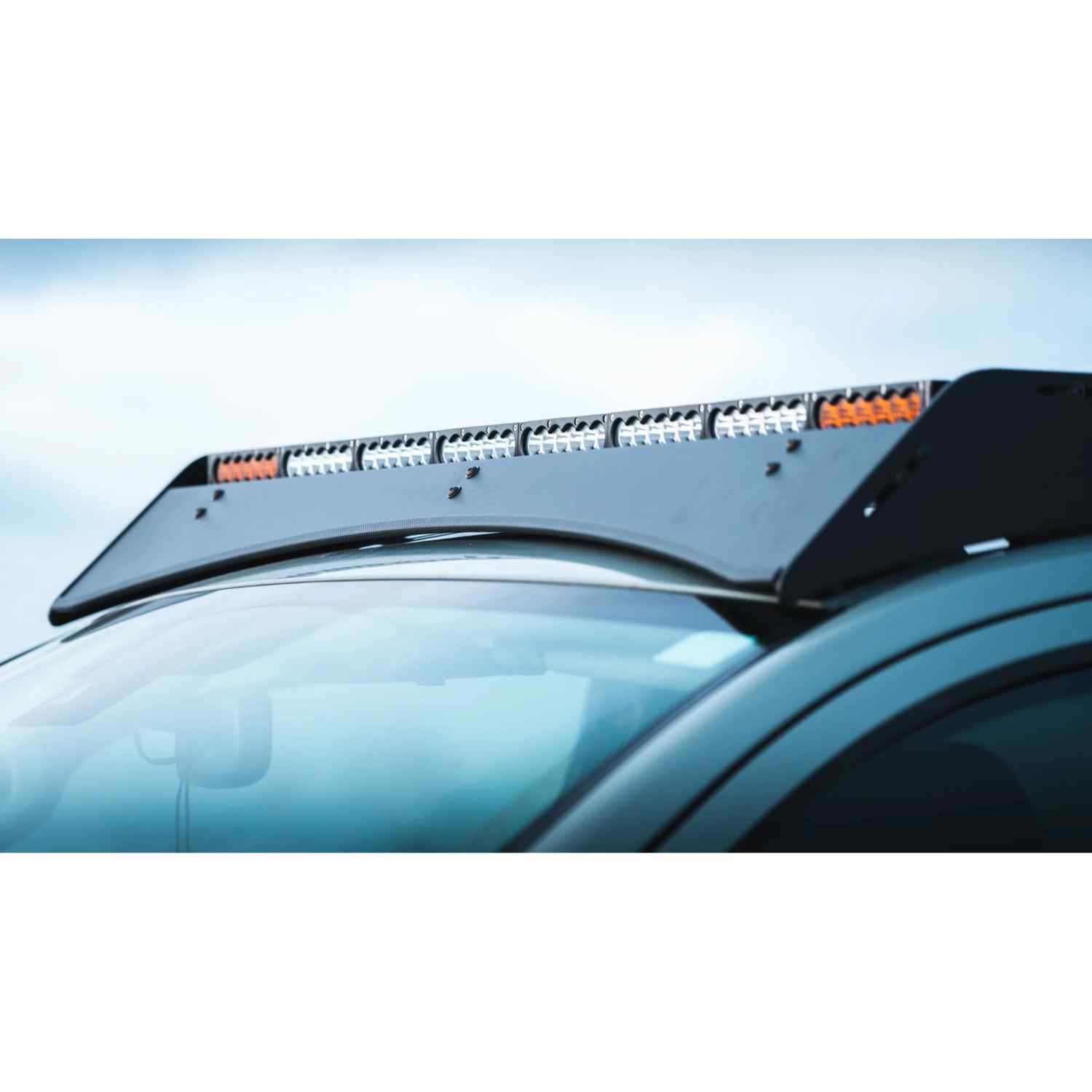 Sherpa Big Bear 2007-2021 Toyota Tundra CrewMax Roof Rack Closed Front View