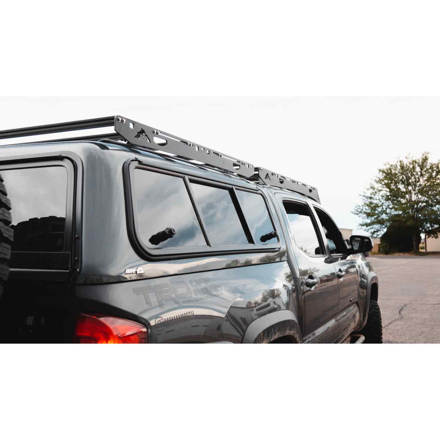 Sherpa Crow's Nest Universal Truck Topper Roof Rack Side Closed View
