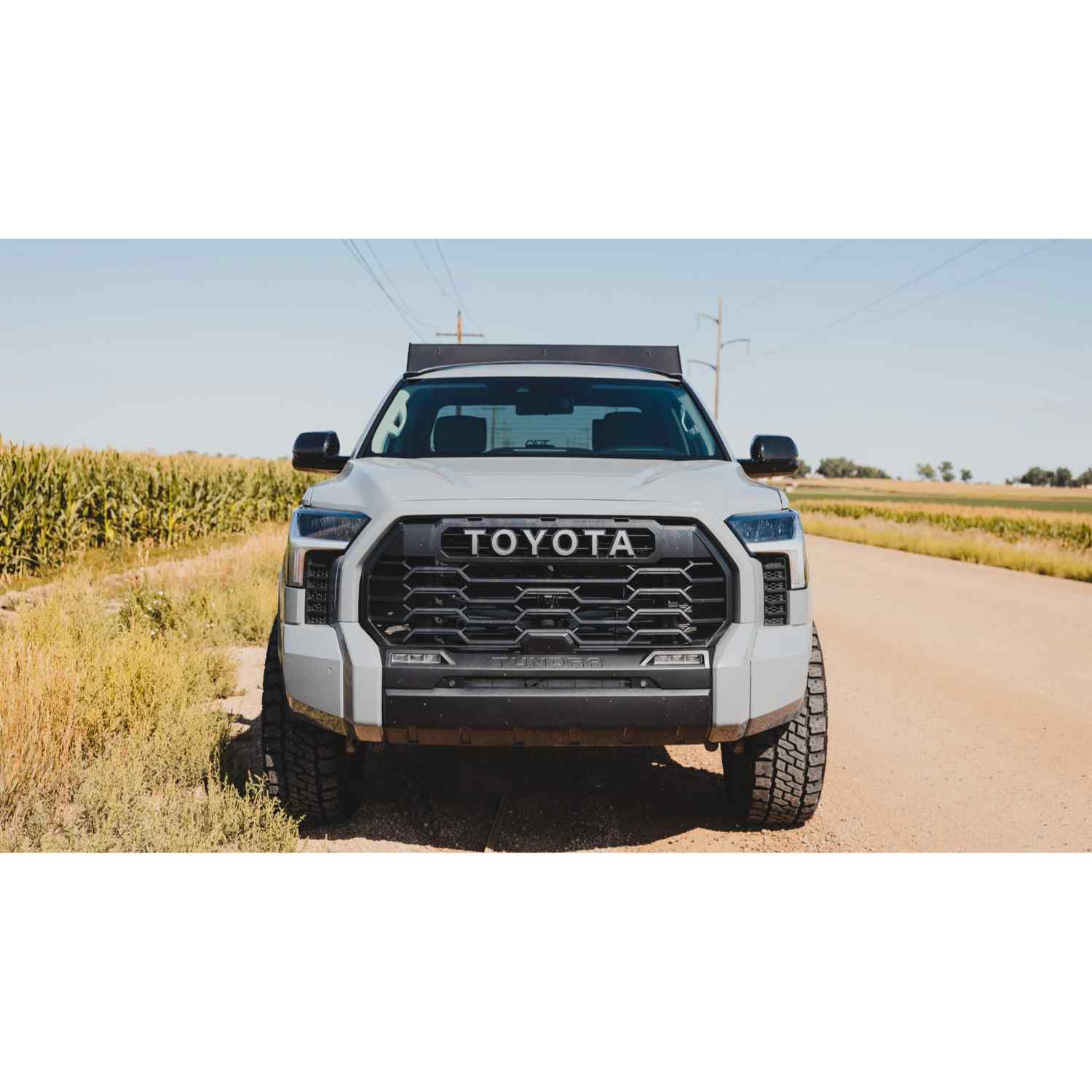 Sherpa Grizzly 2022-2023 Toyota Tundra Crewmax Roof Rack Front View