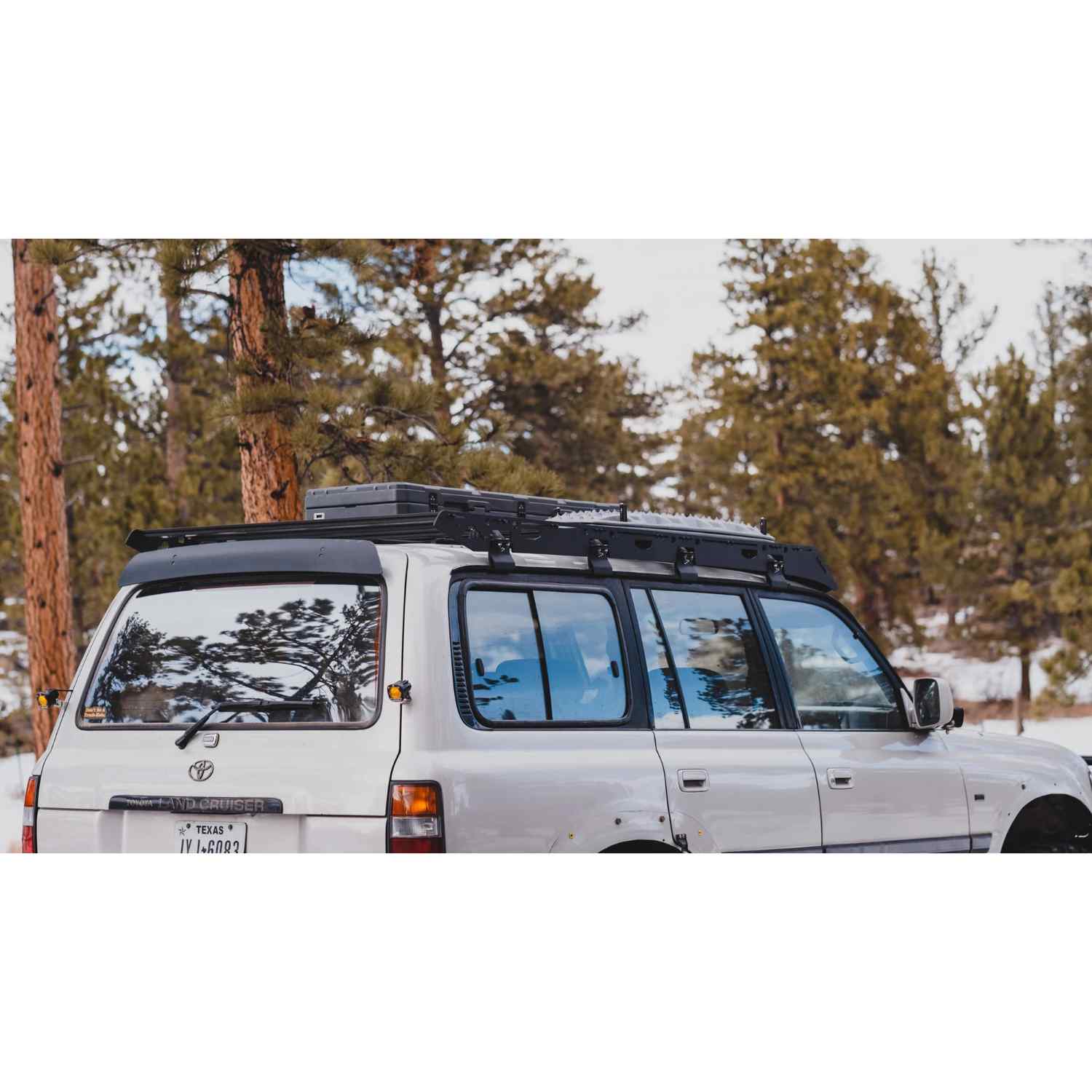 Sherpa La Sal 1990-1997 Toyota LC80/LX450  Roof Rack Back View