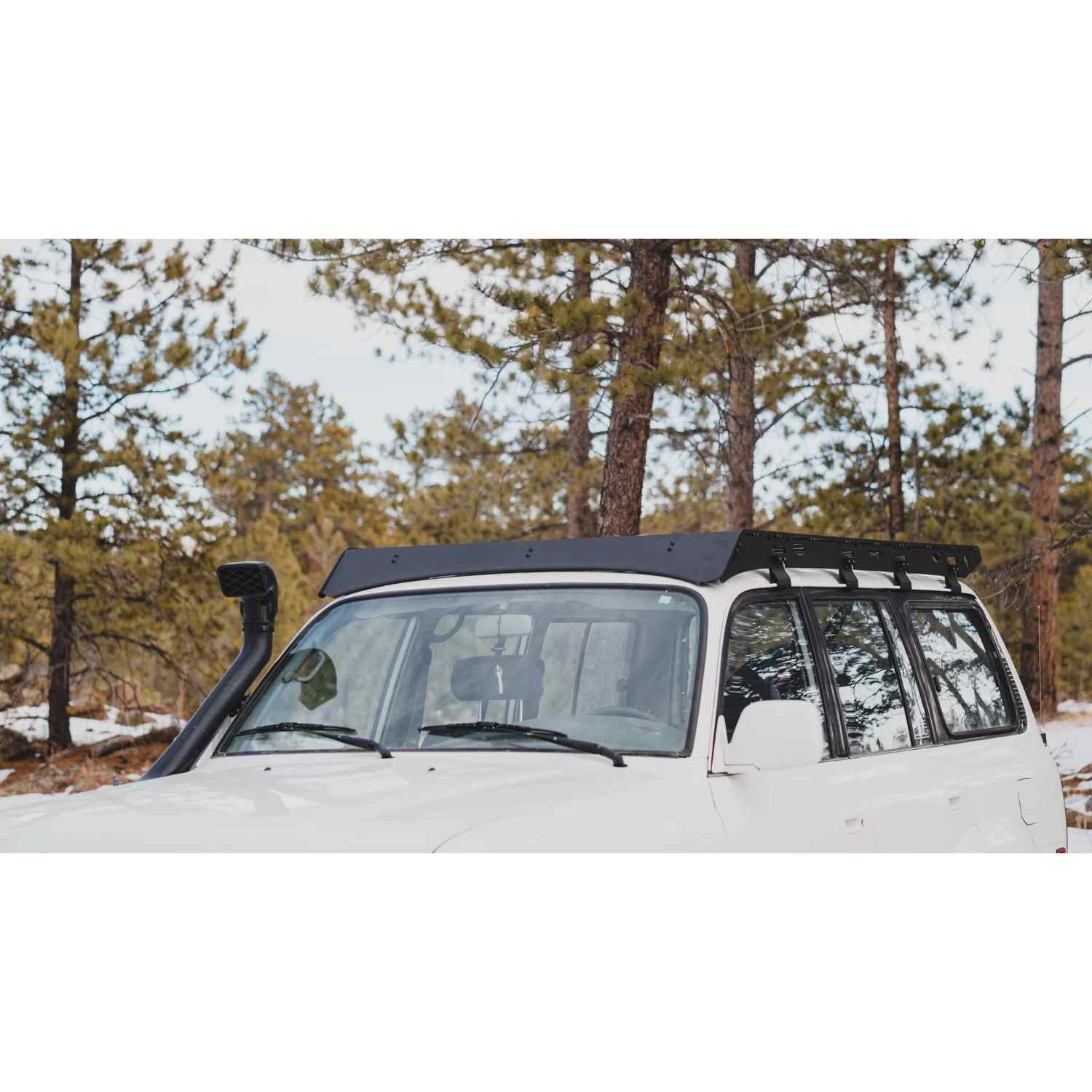 Sherpa La Sal 1990-1997 Toyota LC80/LX450  Roof Rack Front View