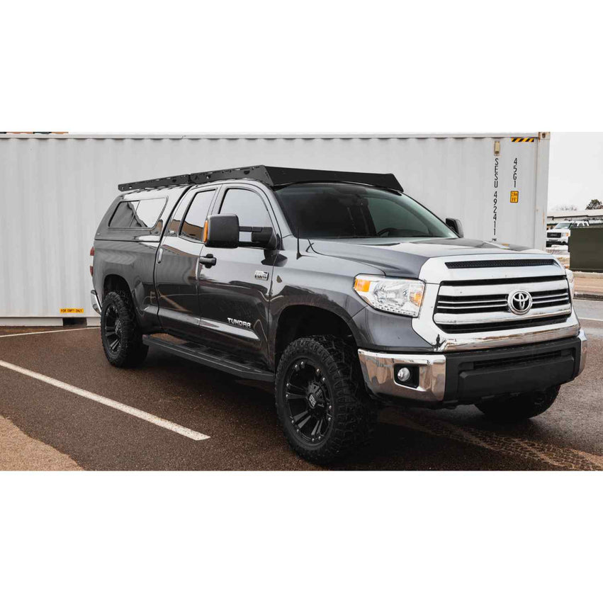 Sherpa Little Bear Roof Rack on Toyota Tundra Double Cab Top Side View
