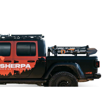 Sherpa Mid-Height PAK System Bed Rack Closed View