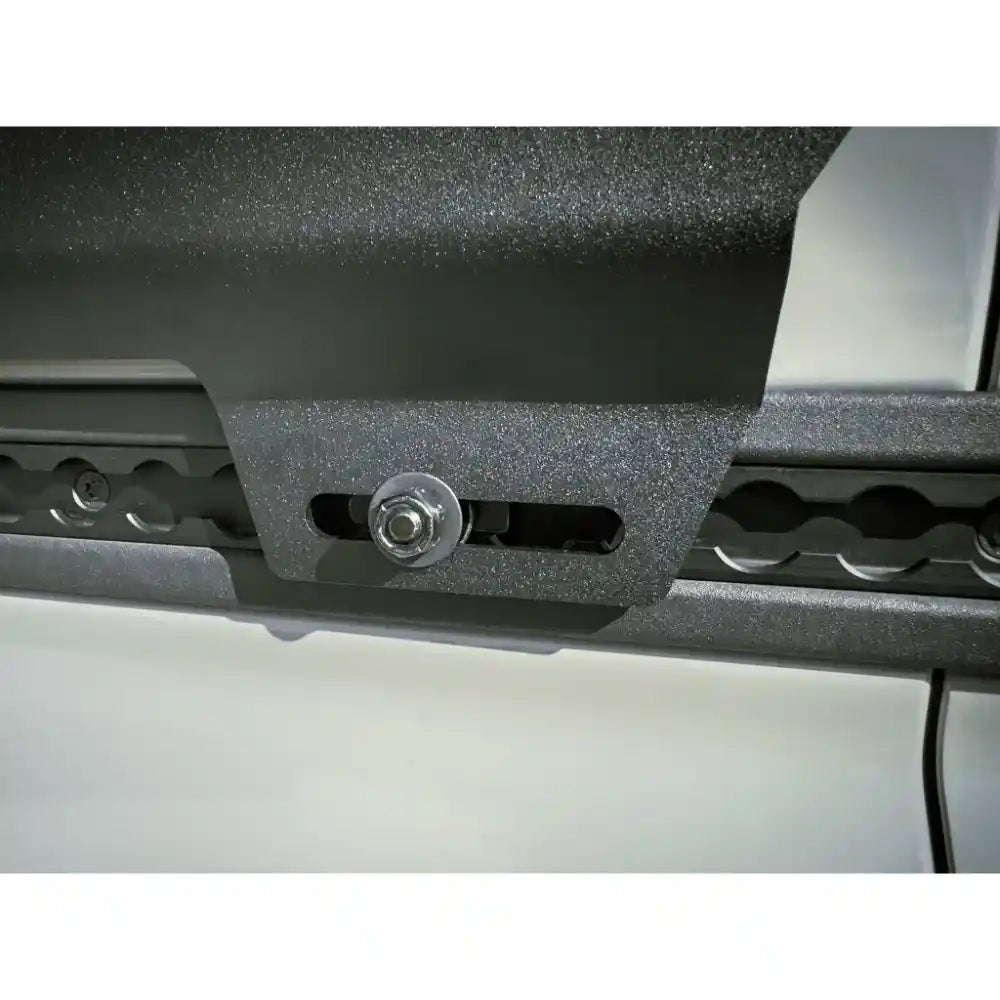 Side kick accessory panel lower mounting point on INEOS Grenadier