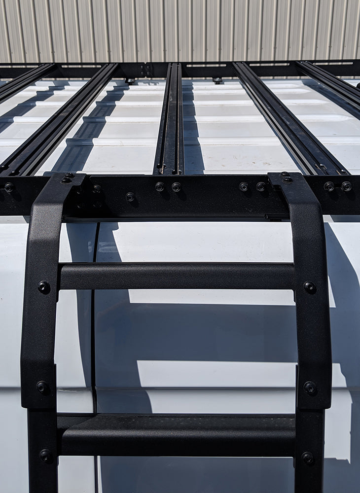 Prinsu Sprinter Van 144 Roof Rack Installed Photo