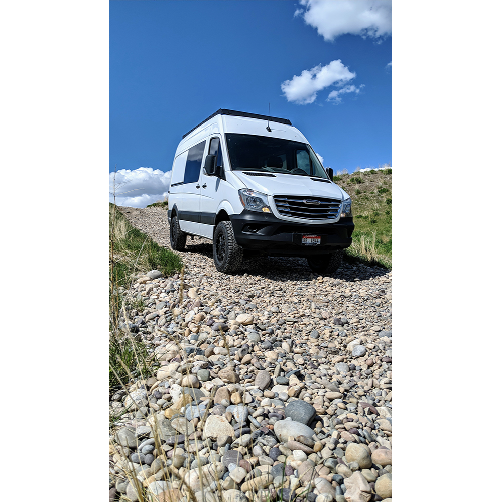 Prinsu Sprinter Roof Rack Close Up Detail