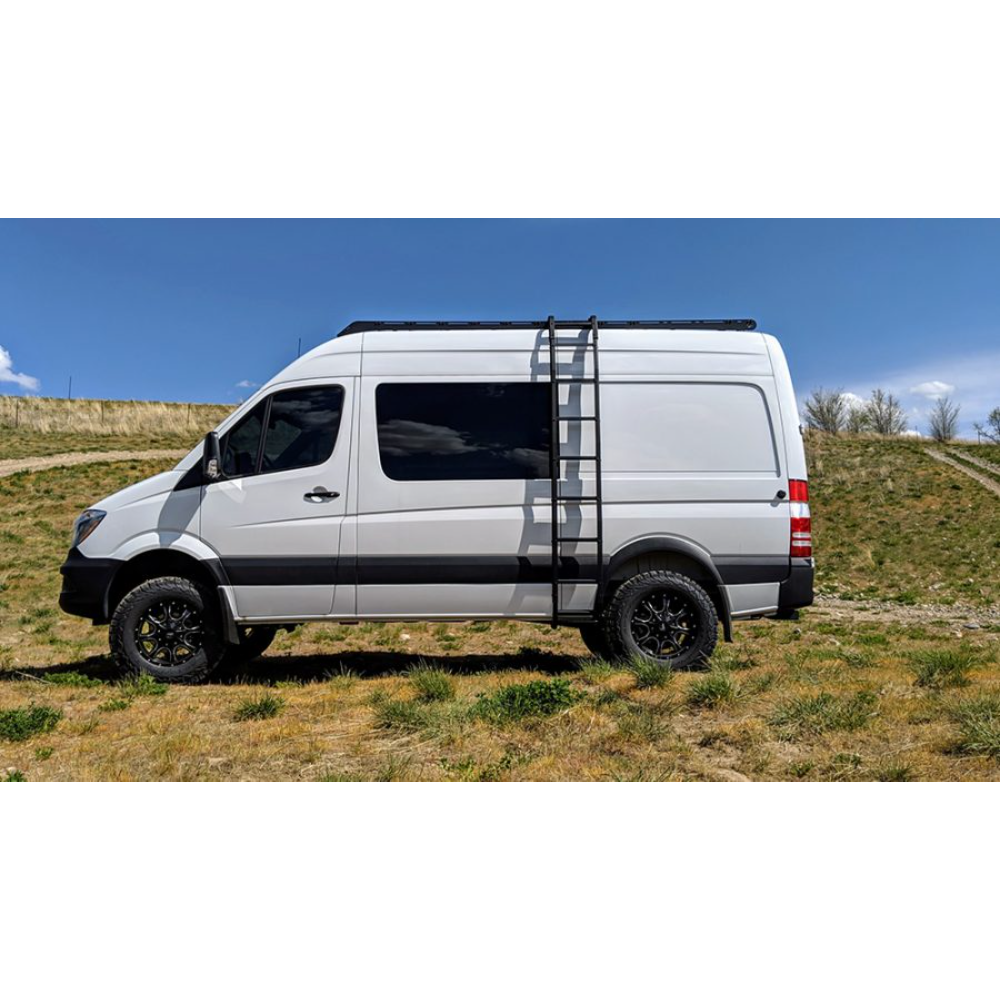 Prinsu Sprinter Van 144 Roof Rack Overhead View