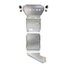 Standalone RCI contoured aluminum engine skid plate.