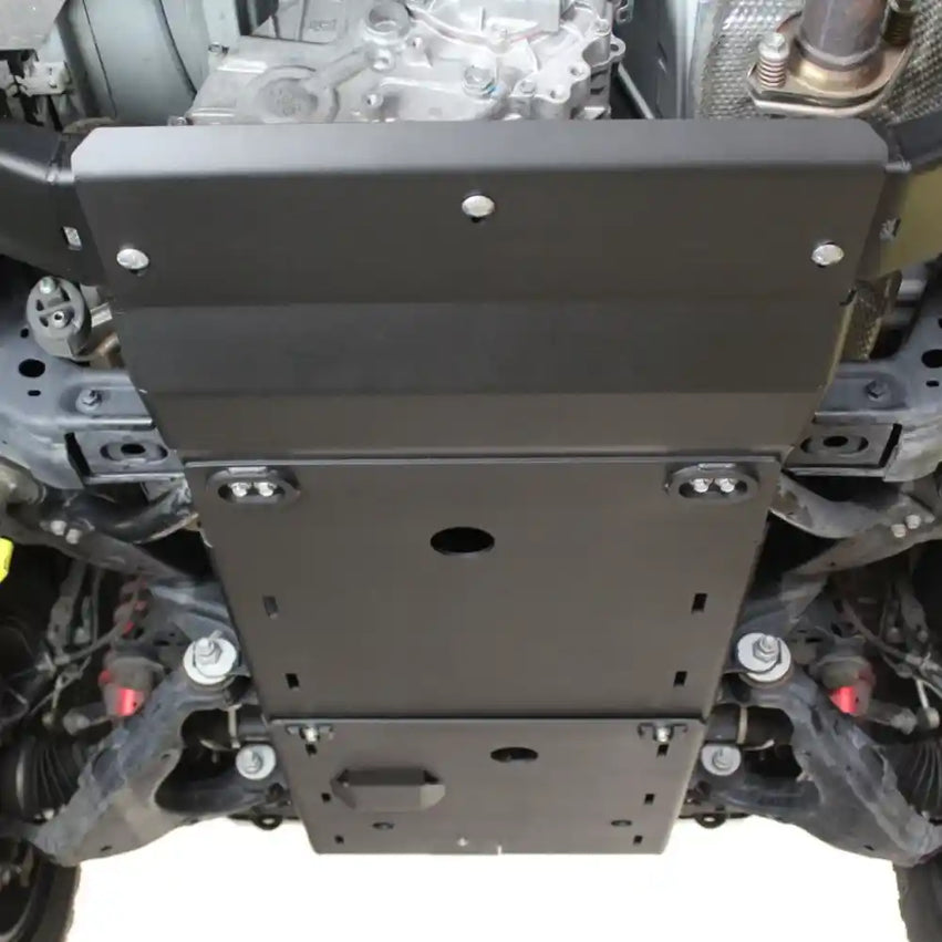 RCI Transmission and Transfer Case Skid Plate Installed