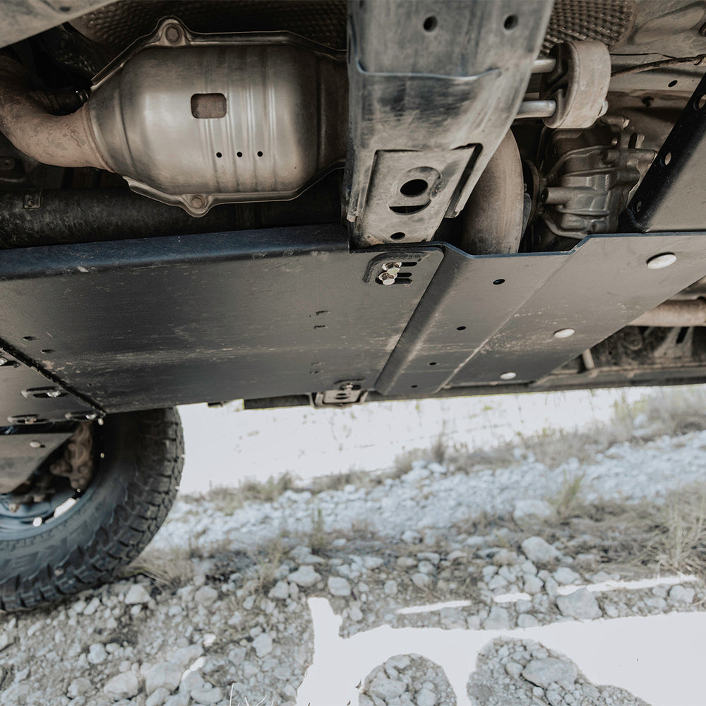 Cali Raised LED FJ Cruiser Transfer Skid Plate (2007-2014)