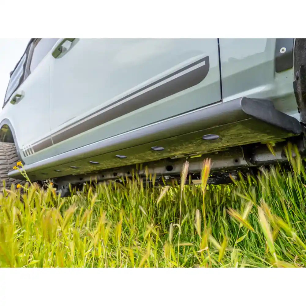 Bronco 4 door step and rock slider bottom view