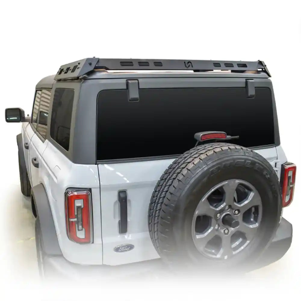 Turn Offroad 2021+ Ford Bronco Hard Top Half Roof Rack | 2-Door & 4-Door