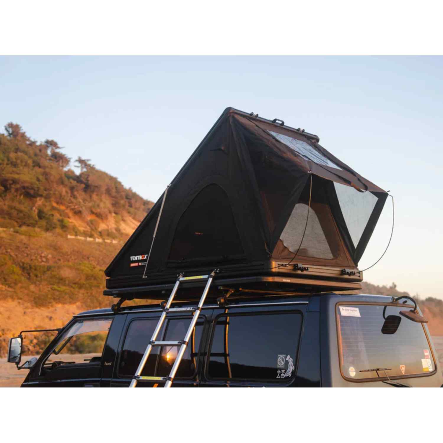 TentBox Cargo Roof Top Tent Back View