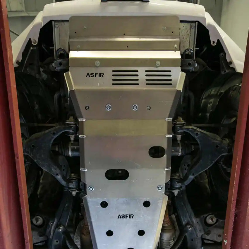 Asfir 4x4 Toyota 4Runner Full 3-Piece Skid Plate Kit Installed
