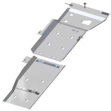 Toyota Tundra Asfir skid plates showing reinforced mounting points