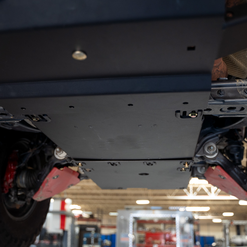 Cali Raised LED FJ Cruiser Transfer Skid Plate (2007-2014)