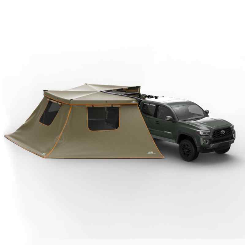 Tuff Stuff® Overland 270 Degree Awning, Compact Shade Wall Pack Side View