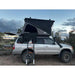 Tuff Stuff® Overland Alpine Aluminum Shell Roof Top Tent Side View - Roof Top Tents